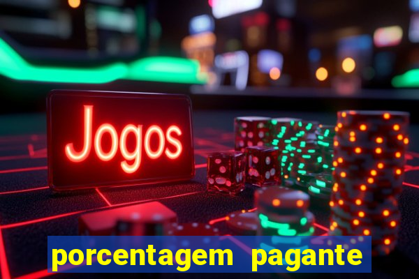 porcentagem pagante slots pg